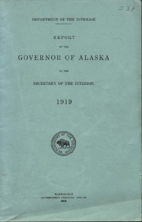Report of Governor / 1919