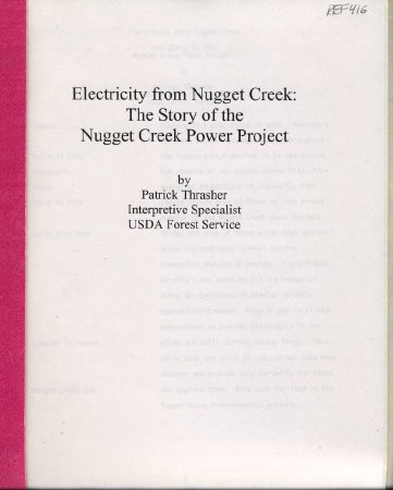 Electricity from Nugget Creek