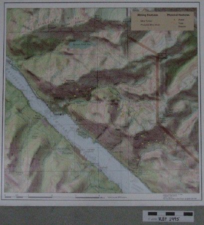 Juneau Area MIning Sites Map