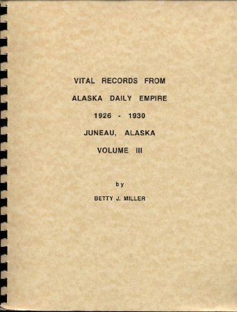 Vital Records 1926-1930