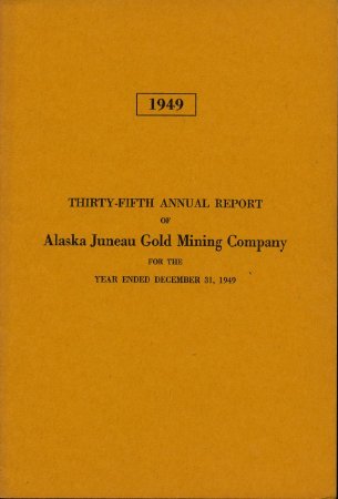 1949 AK Juneau Gold Mining Co.