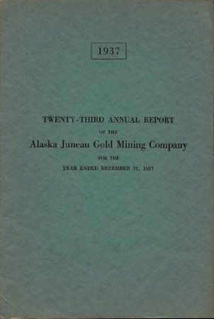 1937 AK Juneau Gold Mining Co.