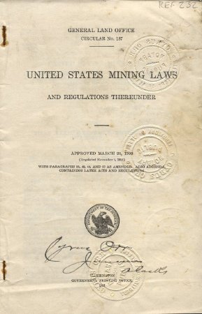 United States MIning Laws