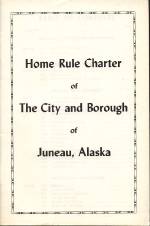 Home Rule Charter CBJ