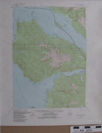 USGS Sumdum Alaska 1984 C-5 Map