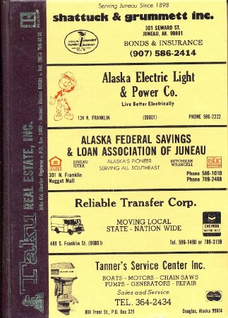 Juneau City Directory 1981