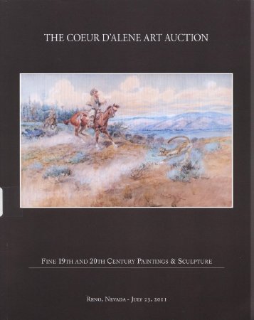 Coeur D'Alene Art Auction Catalog