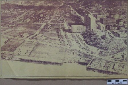 Rendering Plans for Downtown 1960