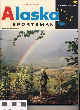 Alaska Sportsman Magazine Statehood Issue, Souvenir Edition, June 1959