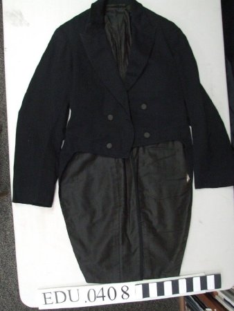 Men's evening coat with tails