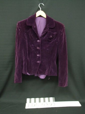 Women's purple jacket