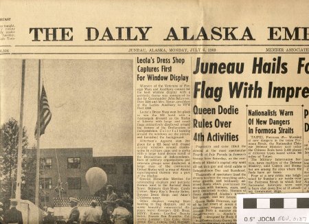 The Daily Alaska Empire dated July 6, 1958 Statehood Juneau