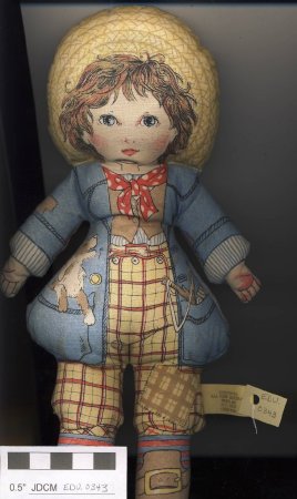 Soft cloth Doll, Boy one side, girl the other