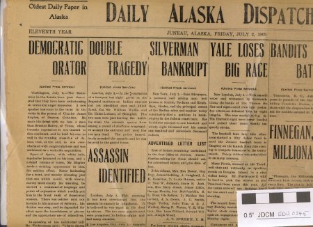 Daily Alaska Dispatch July 2, 1909