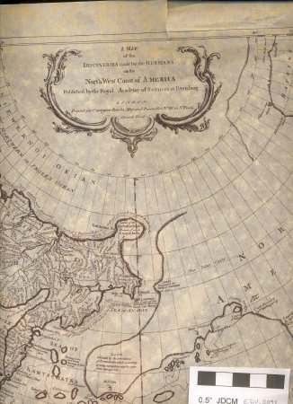 Map of Discoveries made by the Russians on North West Coast of America