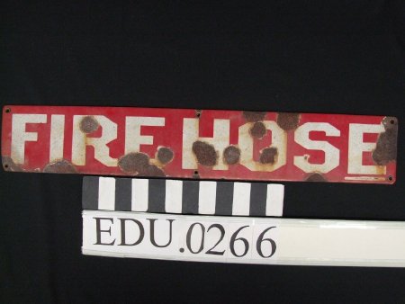 Fire Hose sign (Fire Department)