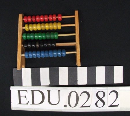 Wood toy abacus